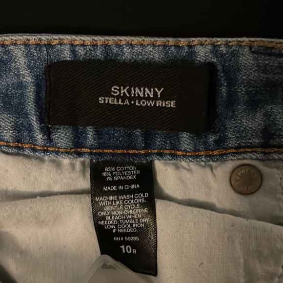 Express Skinny Stella Low Rise Jeans - Picture 6 of 8